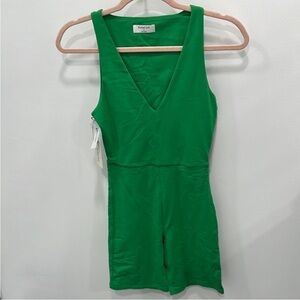 Green Aritzia Babaton Romper Size S